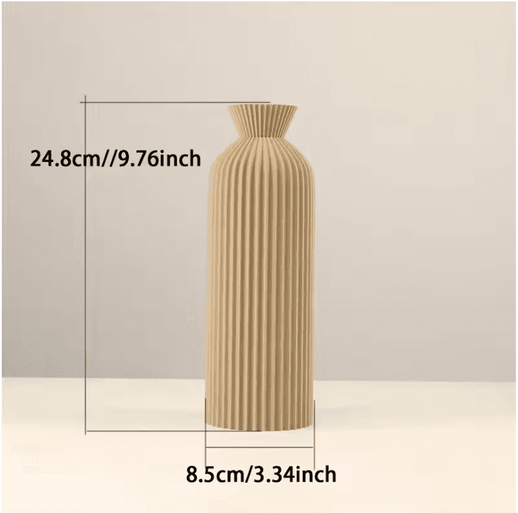 Vase plastique élégant Boho Chic vue 2