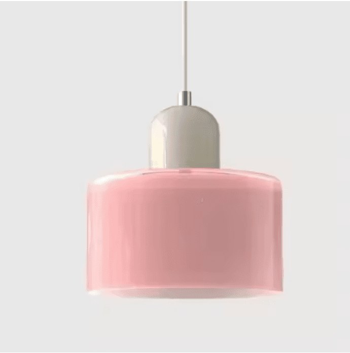 Lustre vintage en vitrail vue 15