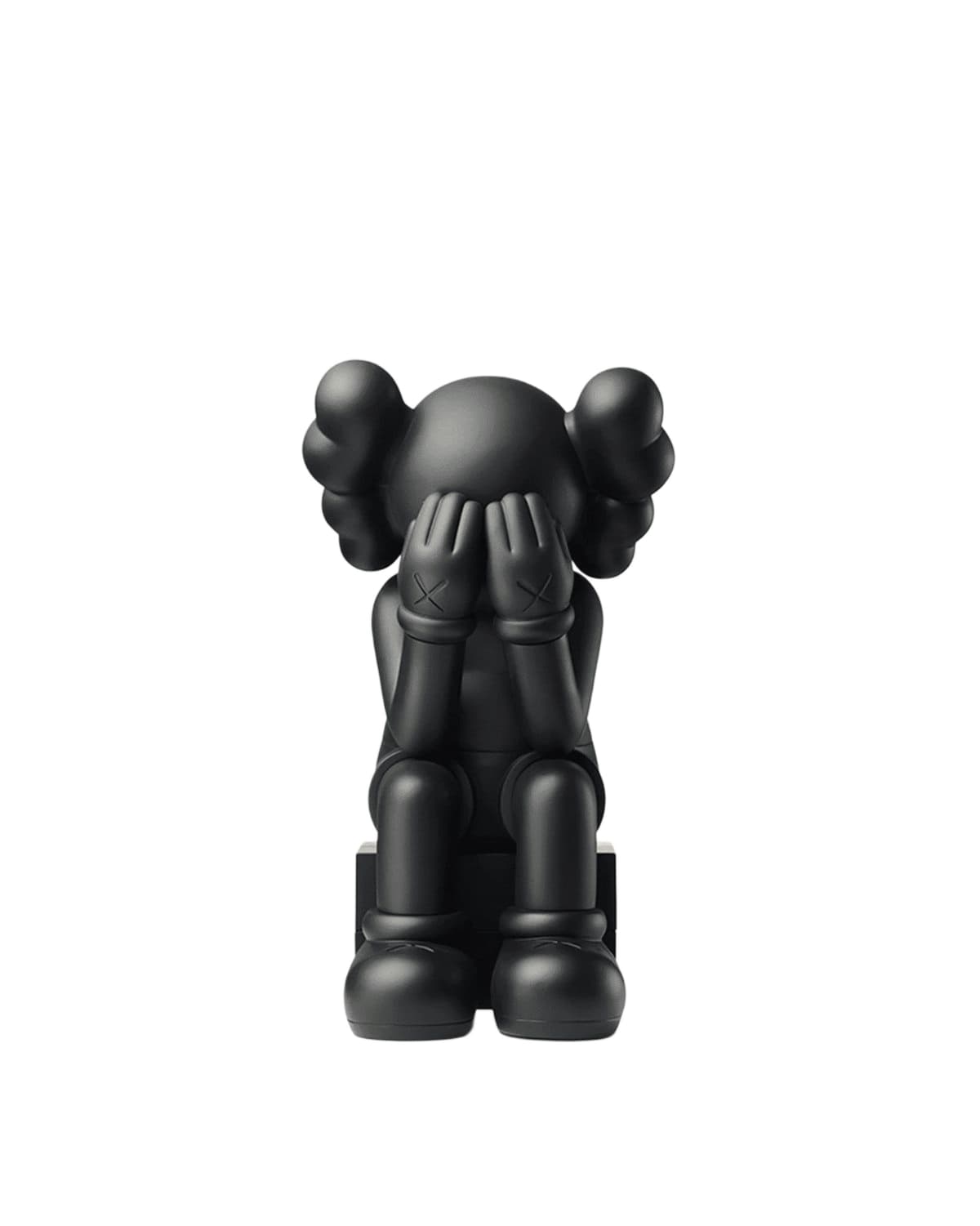 Figurine Kaws noir (28 cm)
