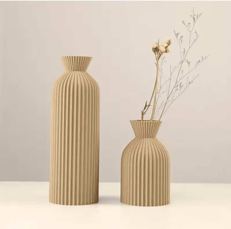 Vase plastique élégant Boho Chic