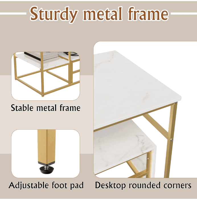 Lot de 2 tables gigognes vue 5