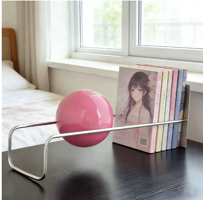 Étagère à livres design en forme de boule vue 6