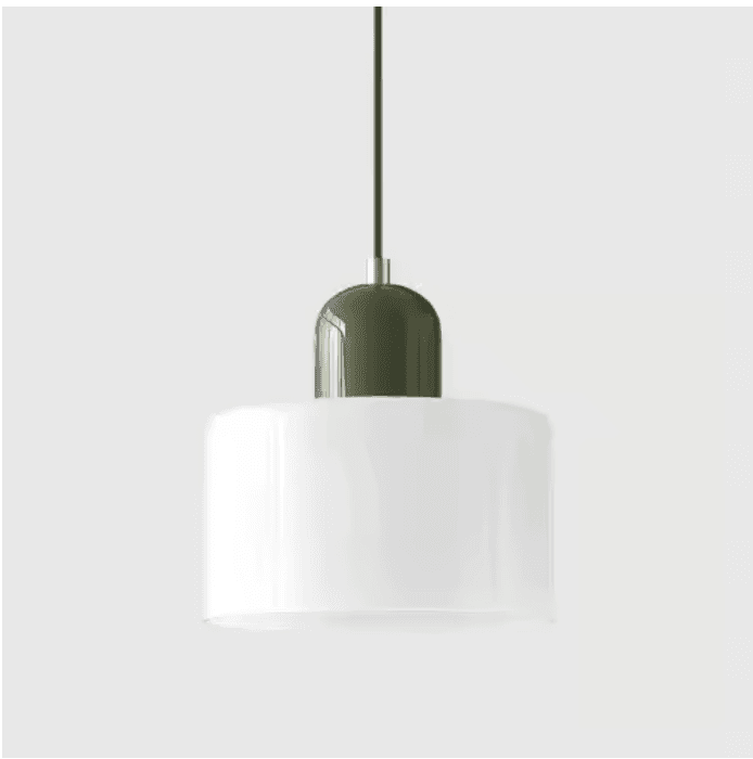 Lustre vintage en vitrail vue 19