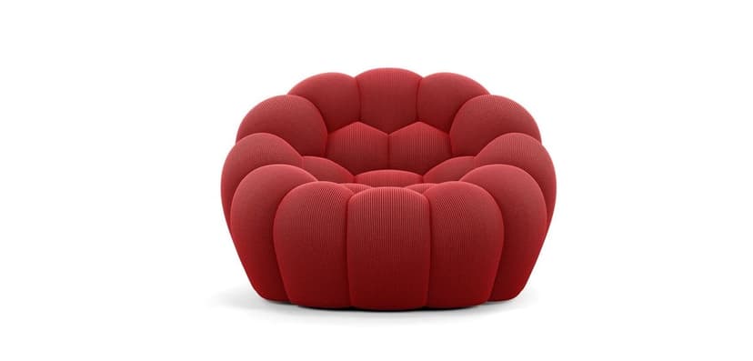 Fauteuil Bubble rouge