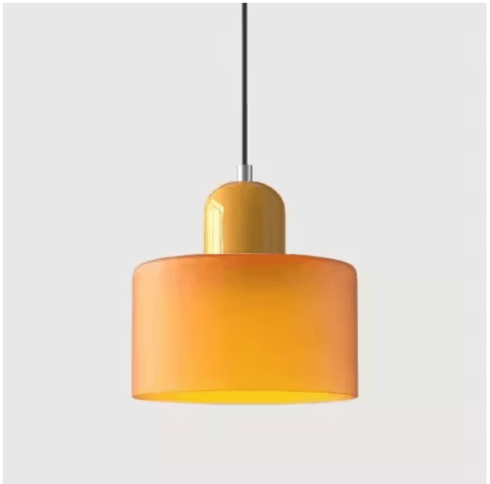 Lustre vintage en vitrail vue 11