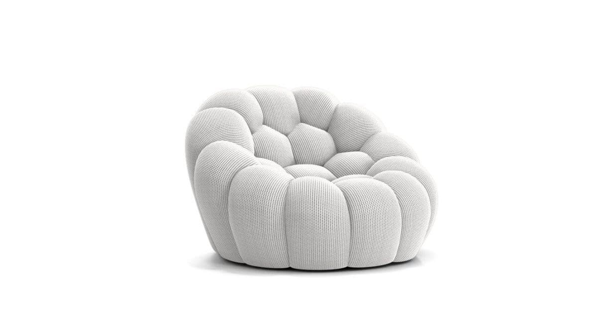 Fauteuil Bubble blanc