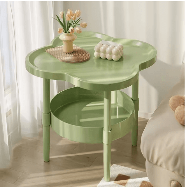 Table d'appoint double couche