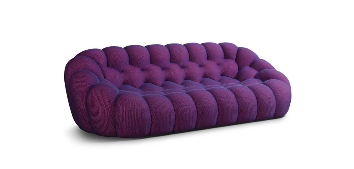Canapé Bubble violet spécial