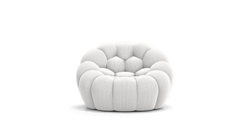 Fauteuil Bubble blanc