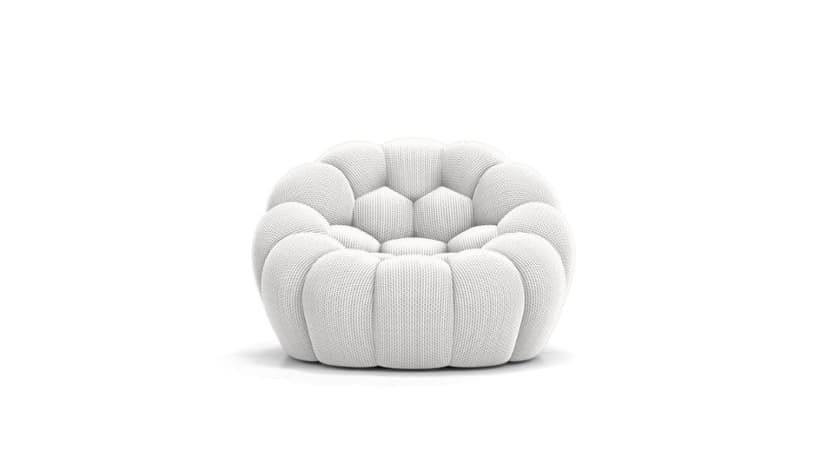 Fauteuil Bubble blanc