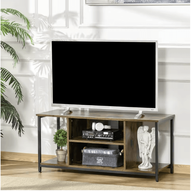 Meuble TV industriel brun rustique