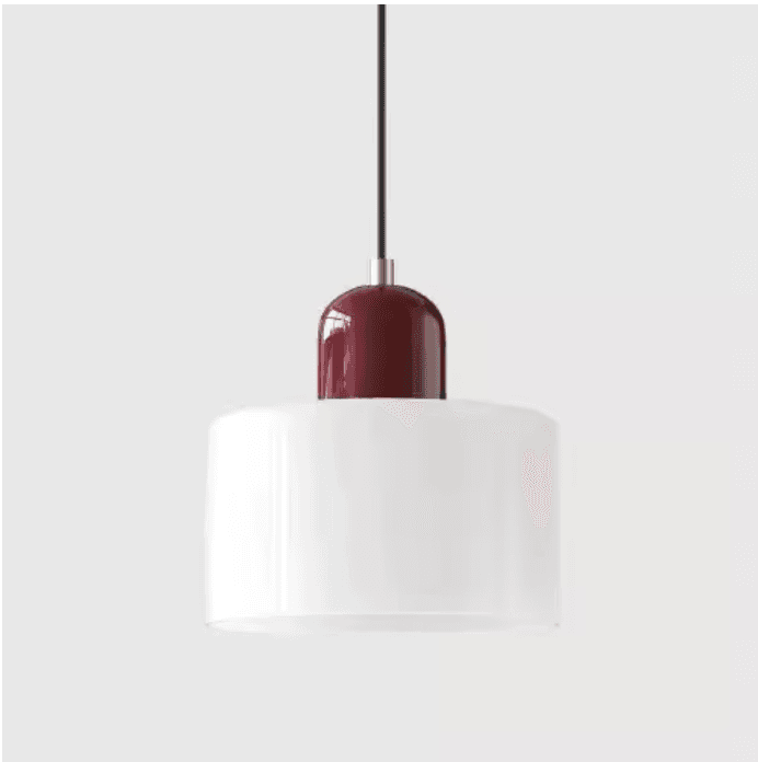 Lustre vintage en vitrail vue 17