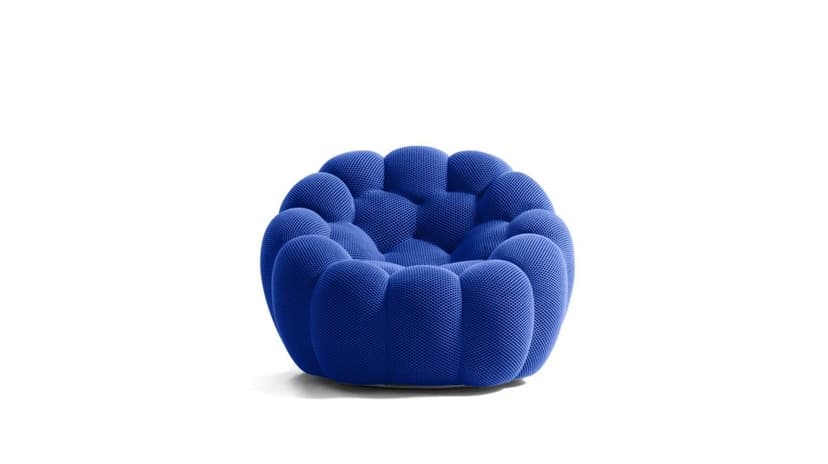 Fauteuil Bubble bleu