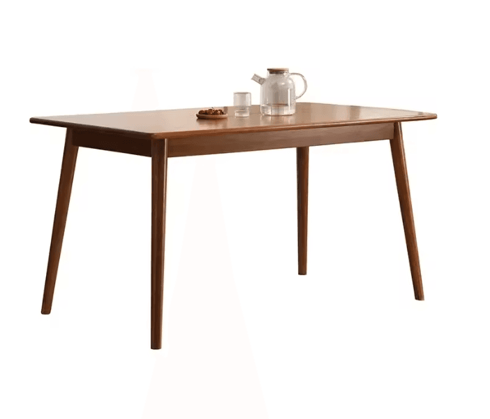 Table à manger en bois massif nordique vue 4