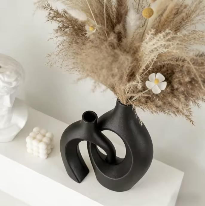 Vase céramique minimaliste vue 2