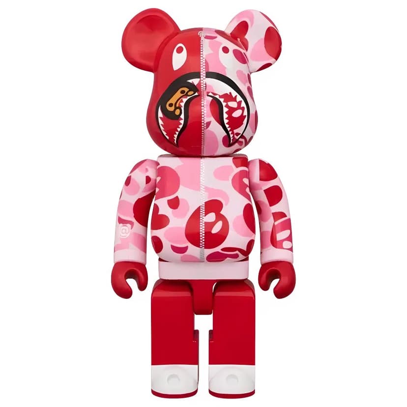 Bearbrick x Bape rose (28 cm)