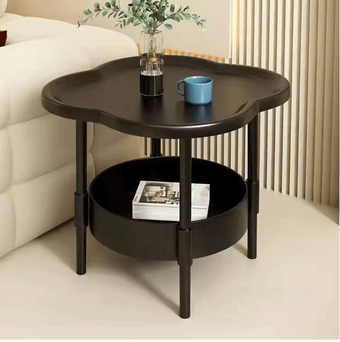 Table d'appoint double couche