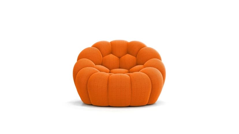 Fauteuil Bubble orange