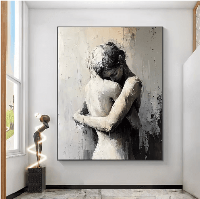 Tableau abstrait Sérénité