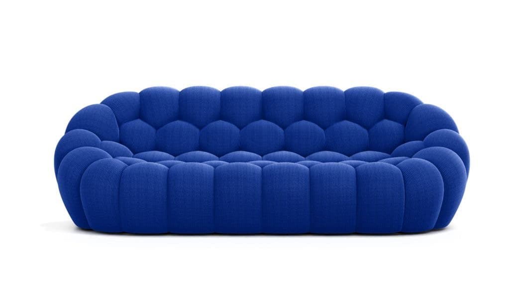 Canapé Bubble bleu vue 2