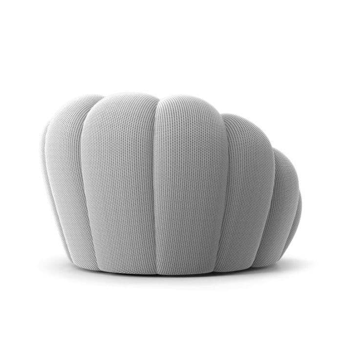 Fauteuil Bubble blanc vue 3