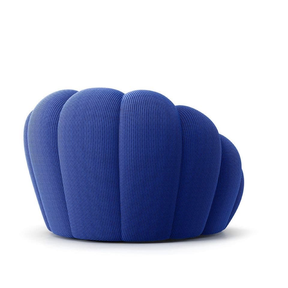Fauteuil Bubble bleu vue 3