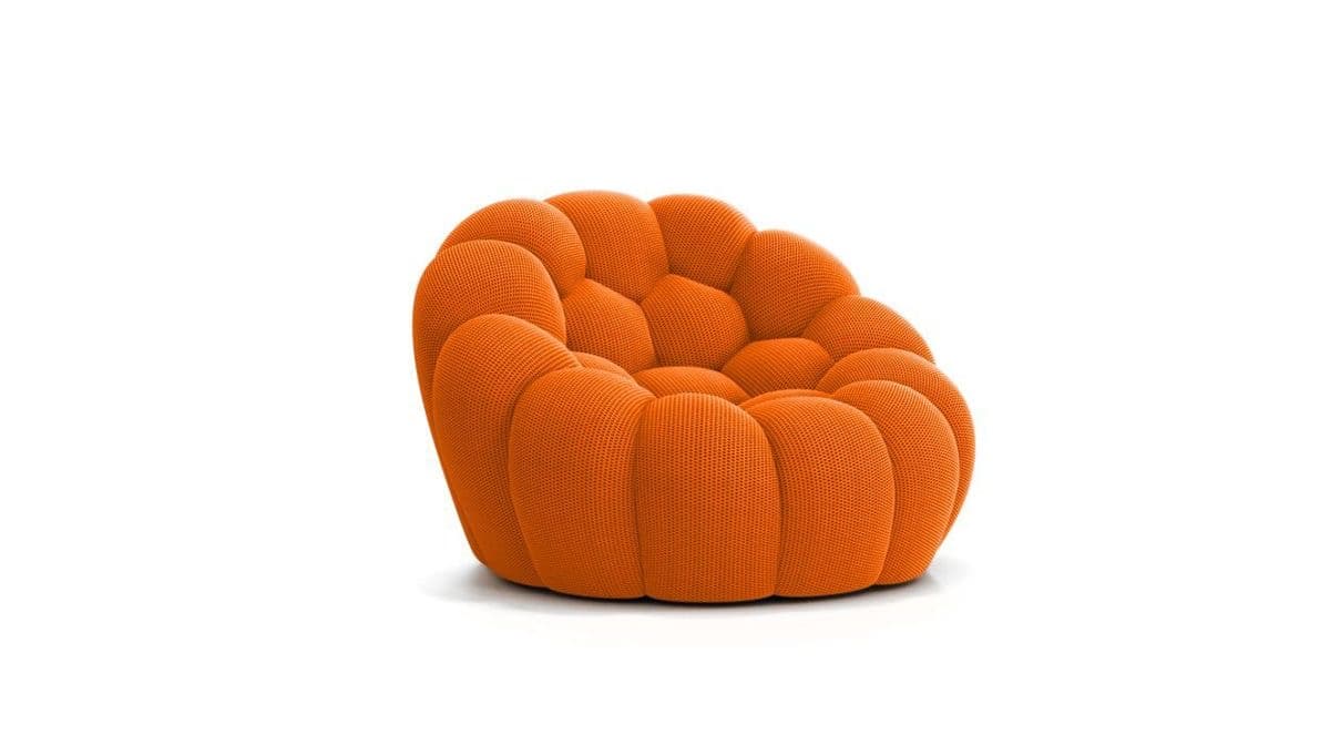 Fauteuil Bubble orange